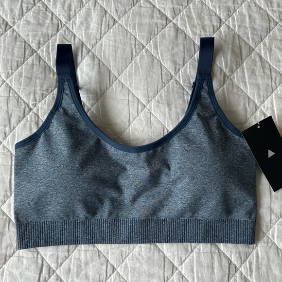 Vitality Formation Scoop neck bra Heather Navy blue - Picture 3 of 7